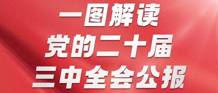 一图解读 | 党的二十届三中全会公报